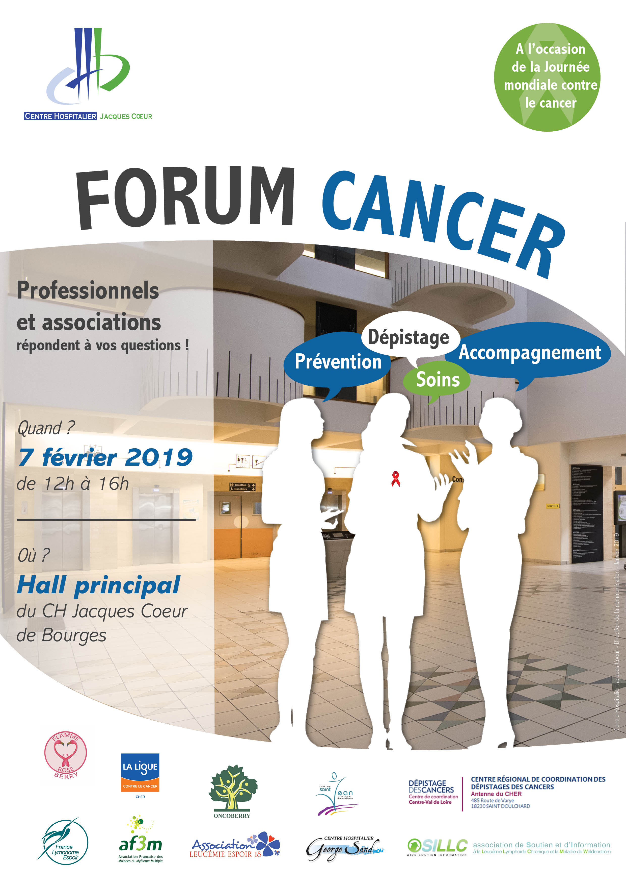 Forum cancer centre hospitalier de Bourges – 2019